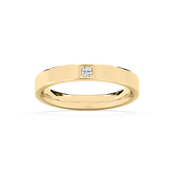 Alyssa Stackable Band in Rose Gold