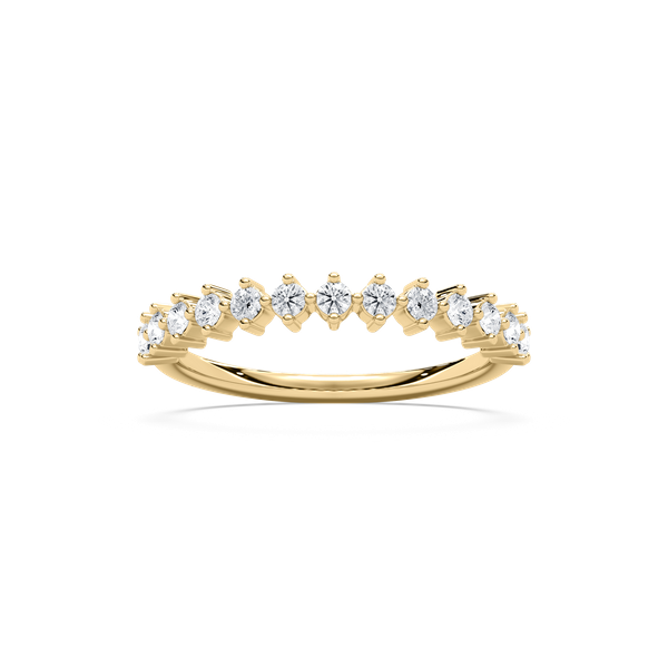 Astrid Wedding Band in Rose Gold