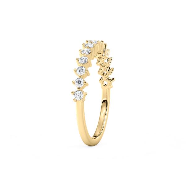 Astrid Wedding Band in Rose Gold
