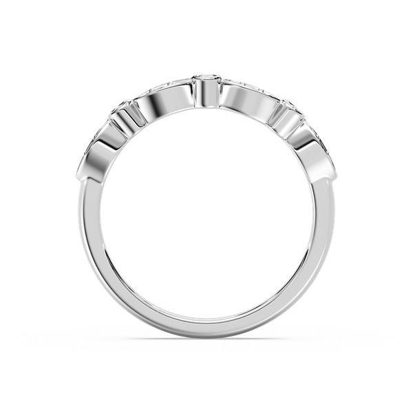 Bria Wedding Band in Rose Gold