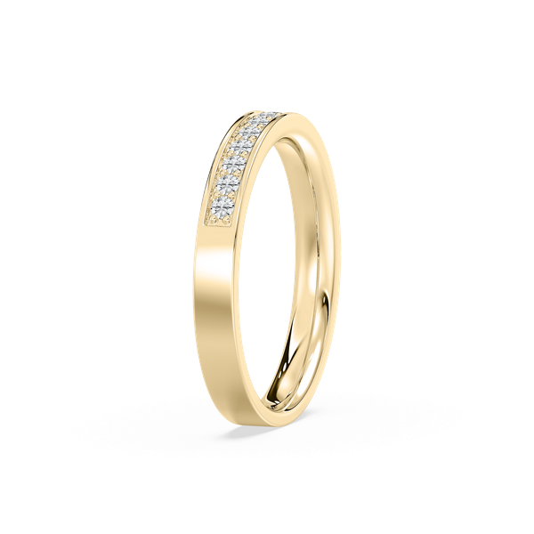 Danica Stackable Band in Rose Gold