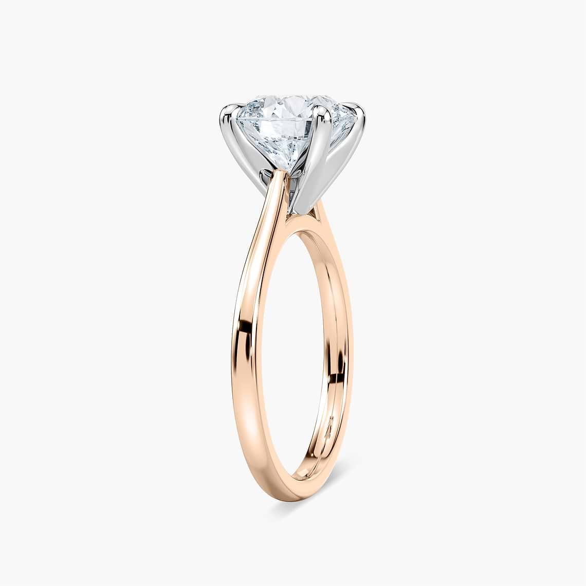 Marie Lab Grown Diamond Cathedral Claw Prong Solitaire Engagement Ring -  MiaDonna