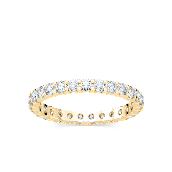 Lab Grown Diamond eternity band with 1.0ctw in recycled 14K white gold | Lab Grown Diamond eternity band with 1.0ctw in recycled 14K white gold