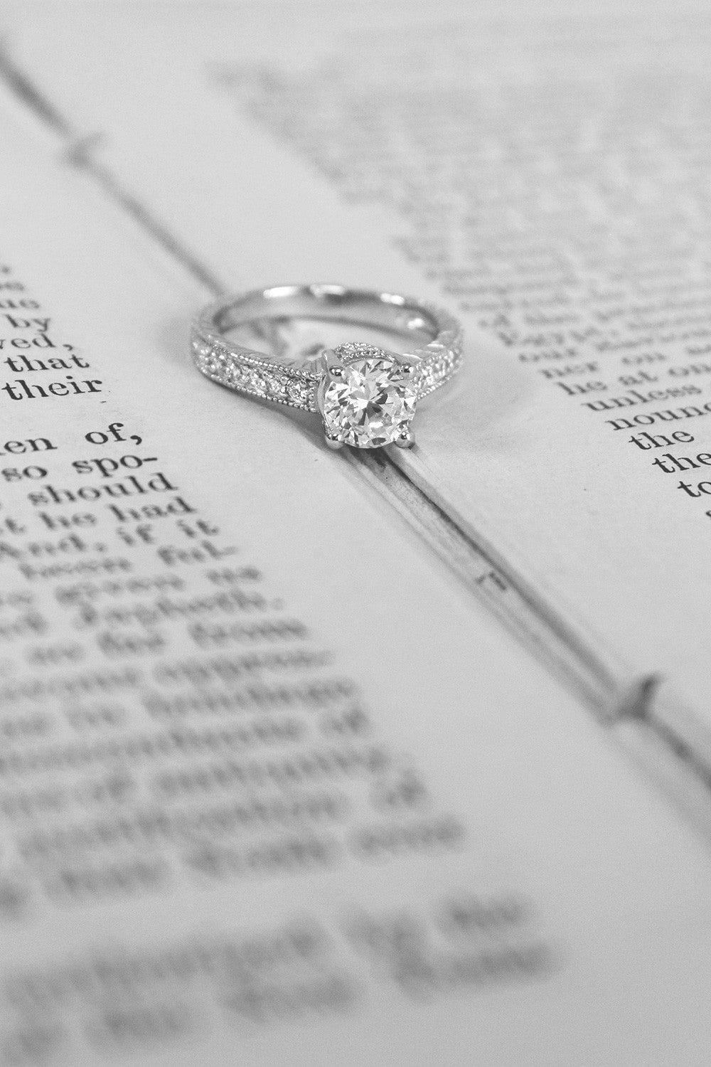 Honey Vintage Engagement Ring
