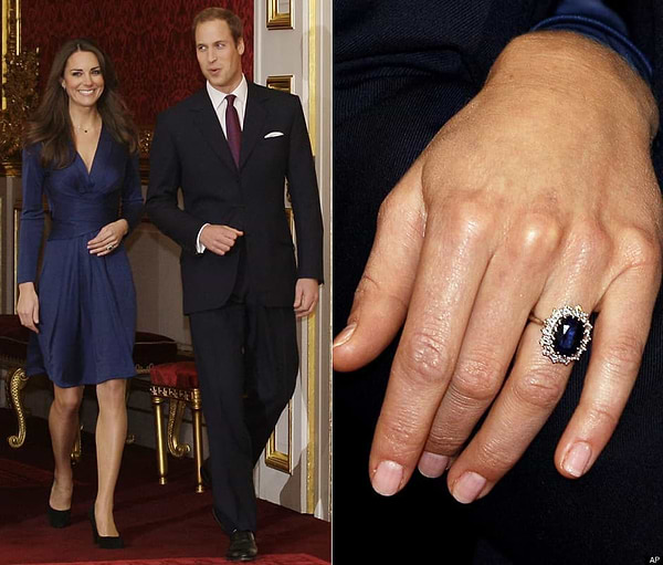 Kate Middleton Sapphire Engagement Ring