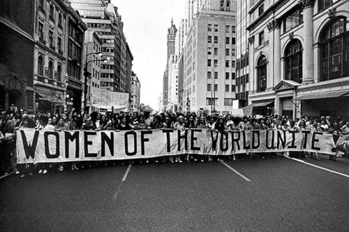 Women's strike for equality in the United States on August 26, 1970.