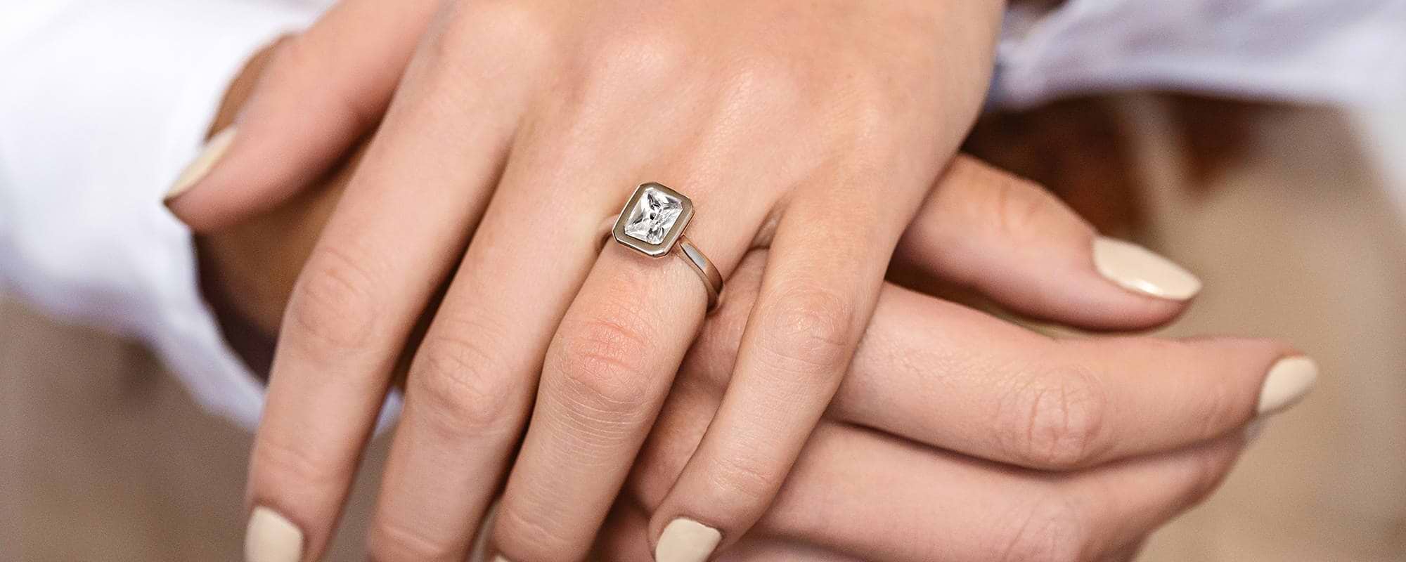 Wedding Rings Square Simple Simple square wedding rings | Beachweddingtips.com