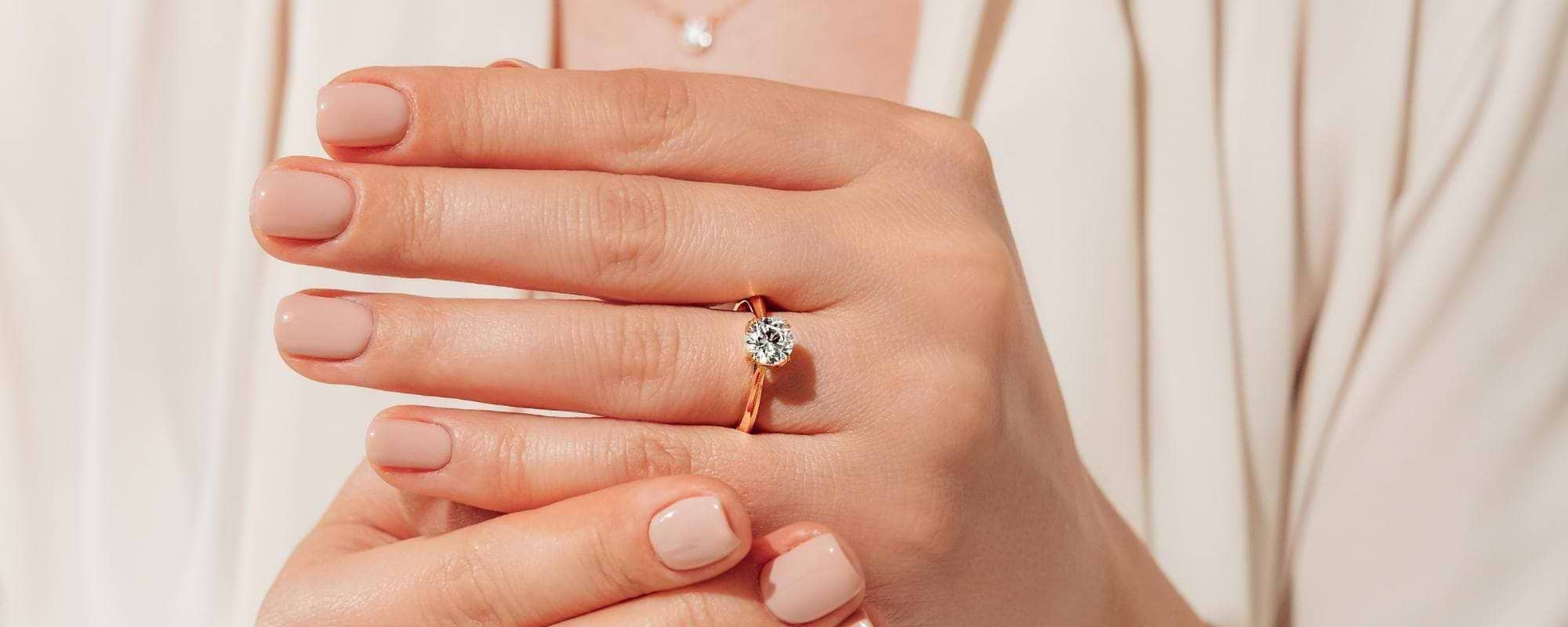 8 Completely Unique Solitaire Engagement Rings