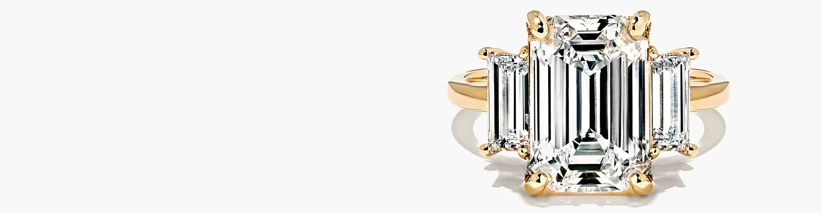 Three Stone Engagement Ring