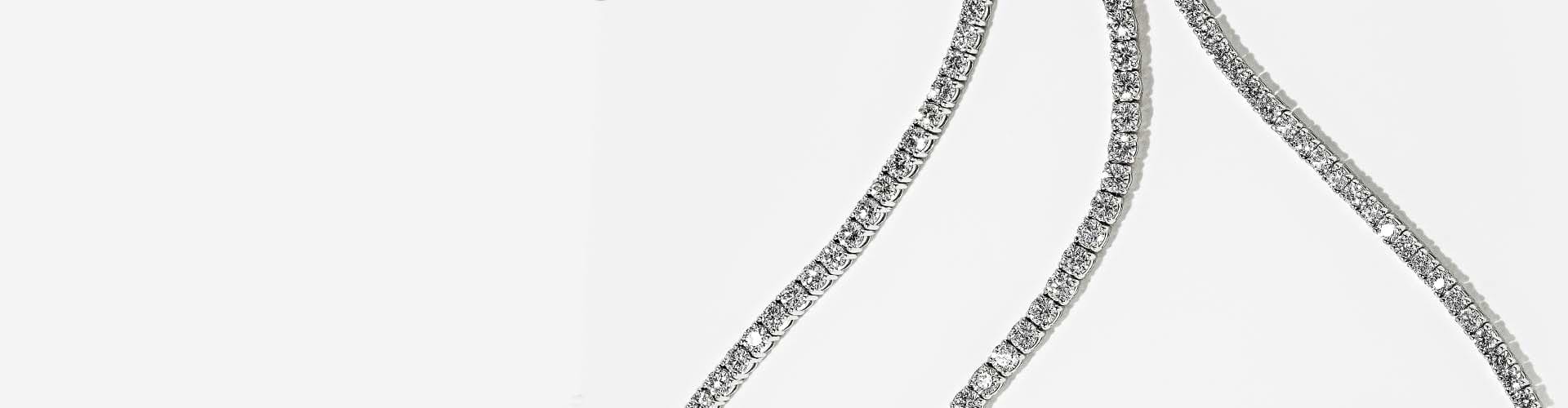 lab grown diamond tennis jewelry