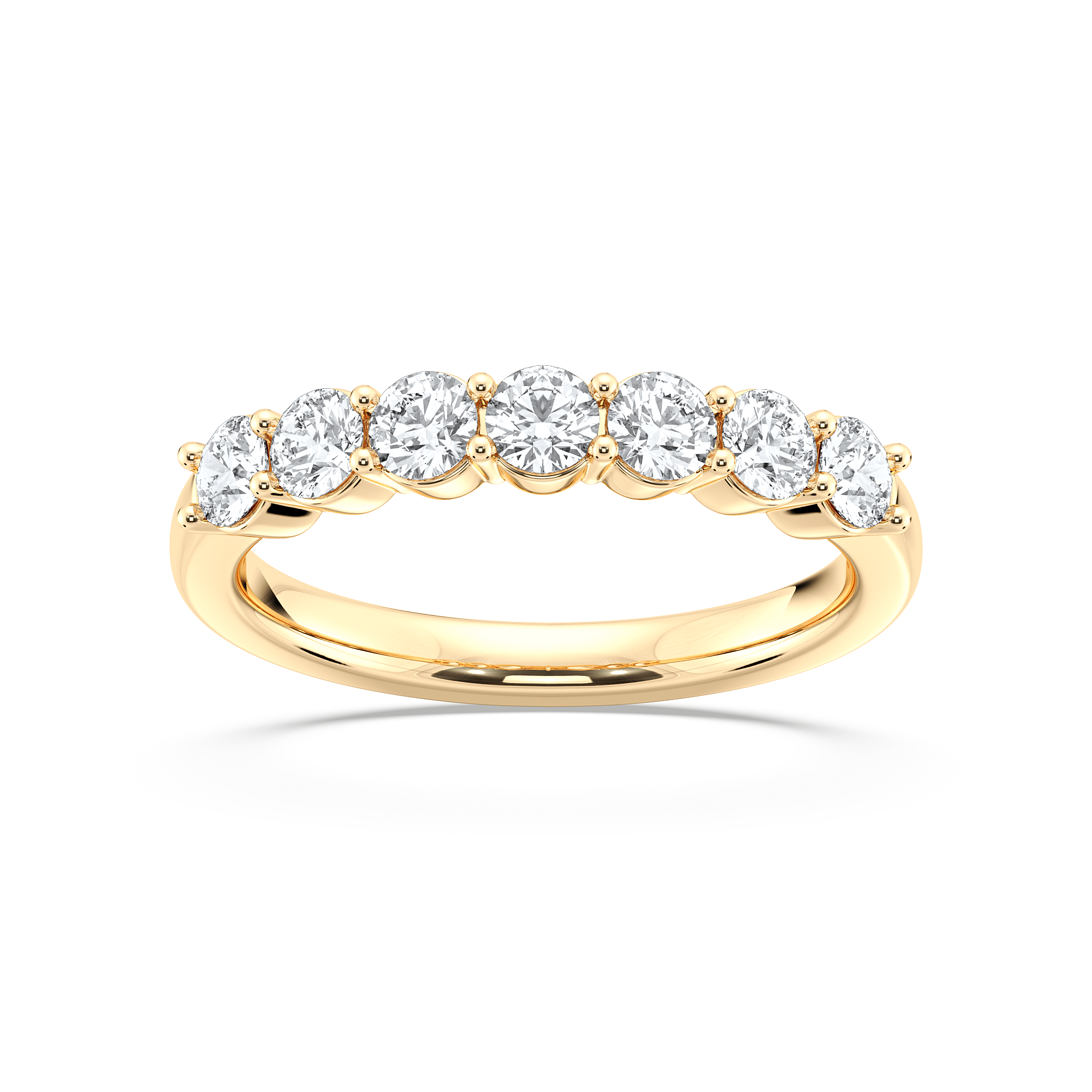 Classic Seven Stone Diamond Band