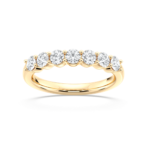 Classic Seven Stone Diamond Band