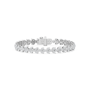 8 ⅓ ctw Marquise and Round Lab Grown Diamond Duo Tennis Bracelet - 7 Inches
