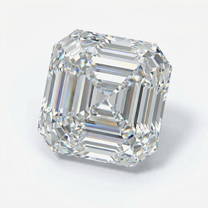 MD Fixed Asscher Cut Center Stone 2.0ct - Lab Grown Diamond - D-VVS2