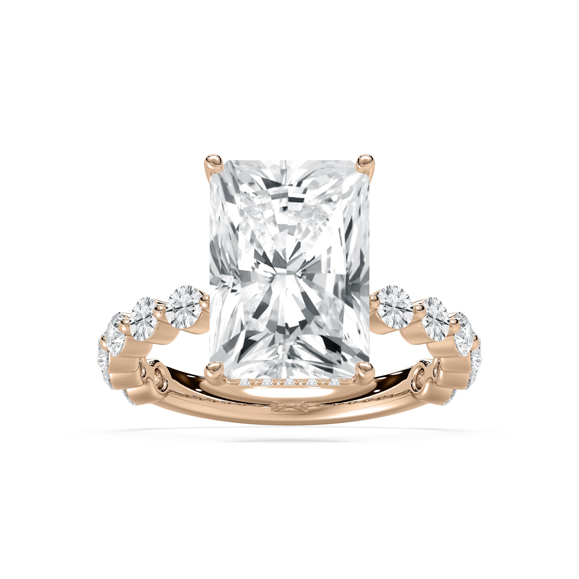 Aubrey Engagement Ring in Rose Gold