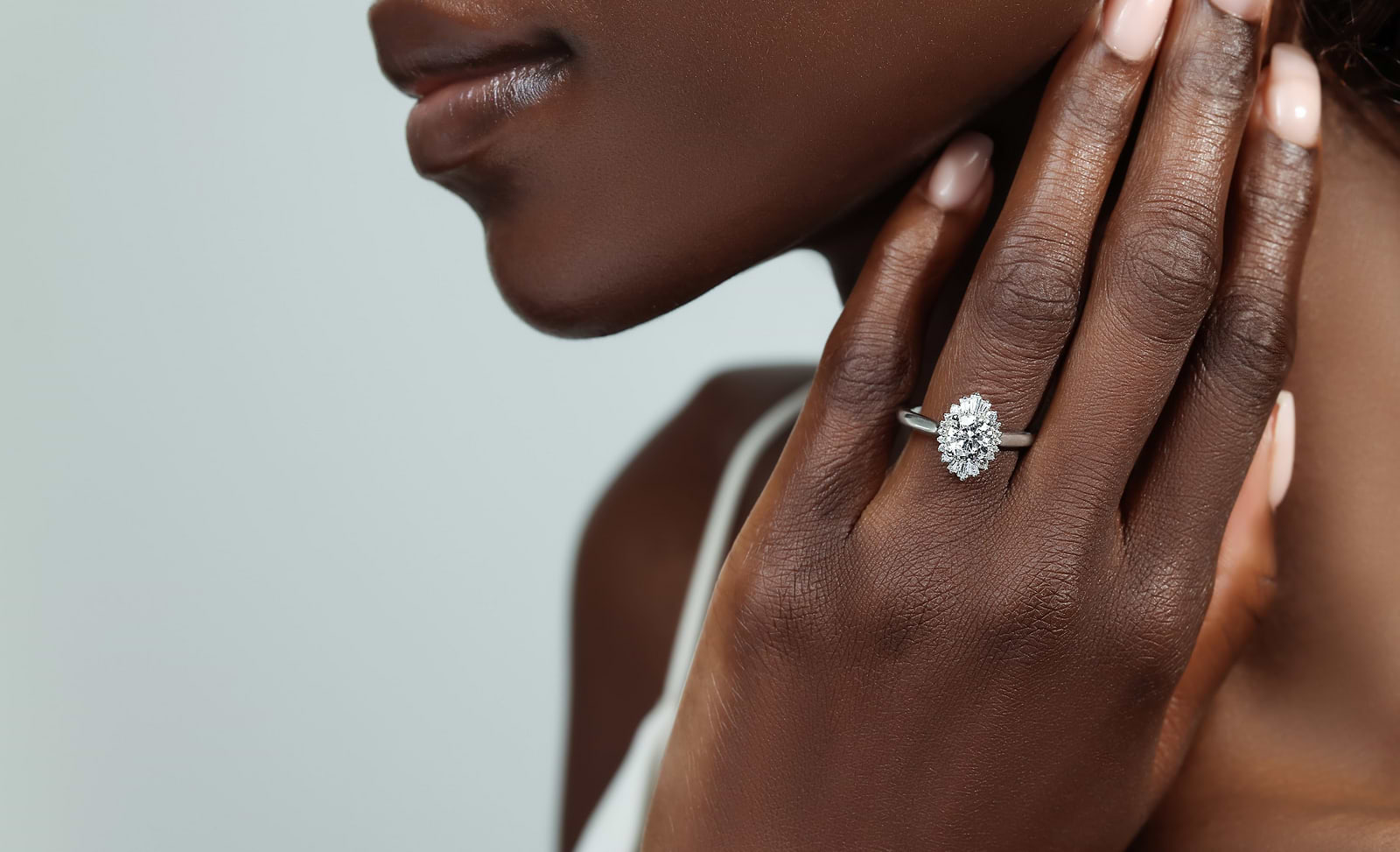 Conflict free vintage engagement rings sales