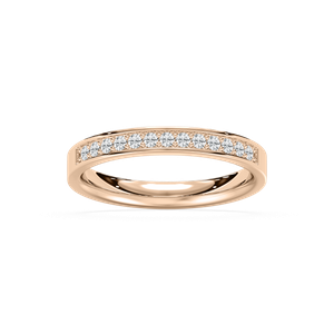 Danica Stackable Band in Rose Gold