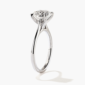 Dior Solitaire Stackable Engagement Ring - Round Cut 2.69ct Lab Grown Diamond (RTS)
