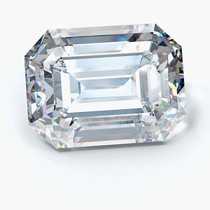 MD Fixed Emerald Cut Center Stone 1.0ct - Lab Grown Diamond - E-VS1