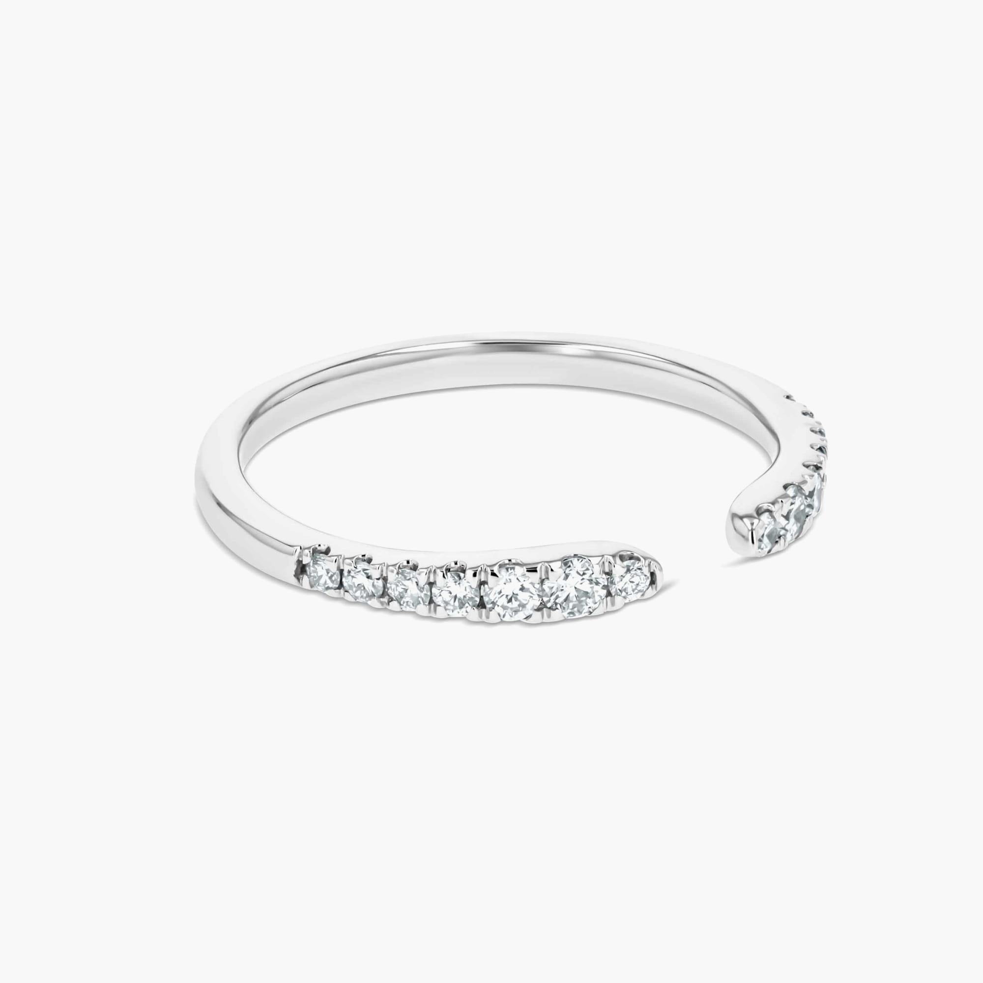 Passion Lab Grown Diamond Band - 14K White Gold (RTS)