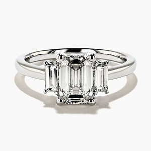 Isla Three Stone Ring - 1.67ct Lab-Grown Diamonds (RTS)