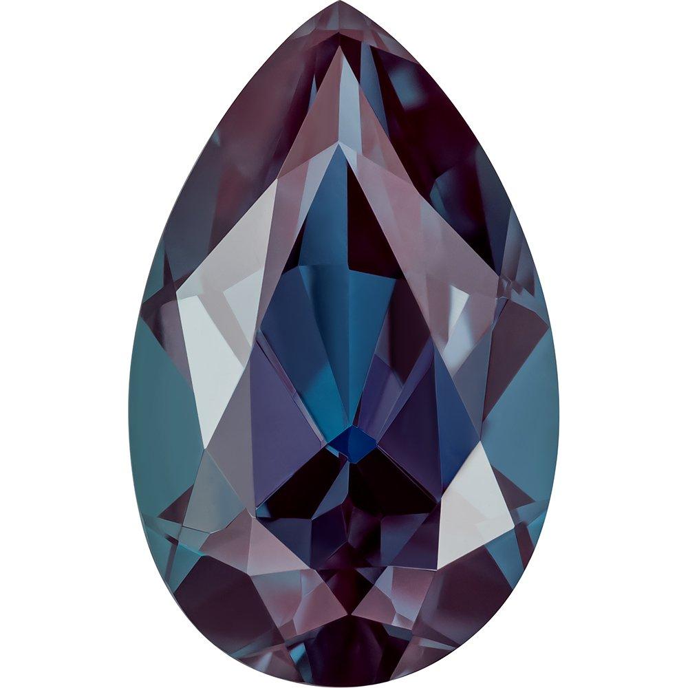 2.70 Carat Pear Cut Lab-Created Alexandrite
