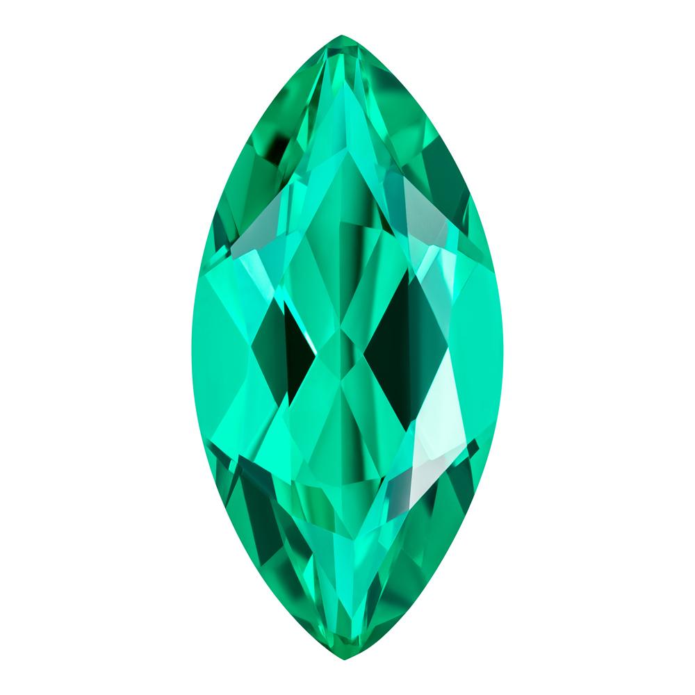 0.95 Carat Marquise Cut Lab-Created Emerald