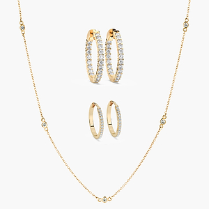 Shown in 14K yellow Gold