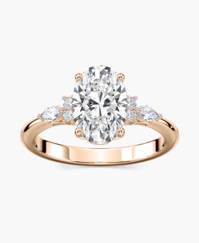 Muse Accented Engagement Ring