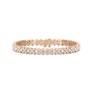 Floral Tennis Bracelet