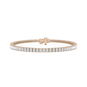 Classic Princess Cut Tennis Bracelet