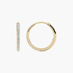 Shown in 14K yellow Gold