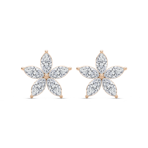 Floral-Shaped Earrings