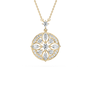 Heritage Charm Diamond Pendant