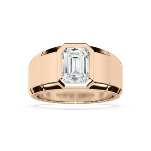 Emerald Cut Signet Ring