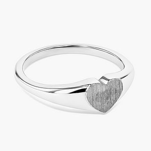 Heart Signet Ring