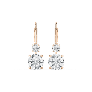 Perfect Bold Drop Earring in Rose Gold
