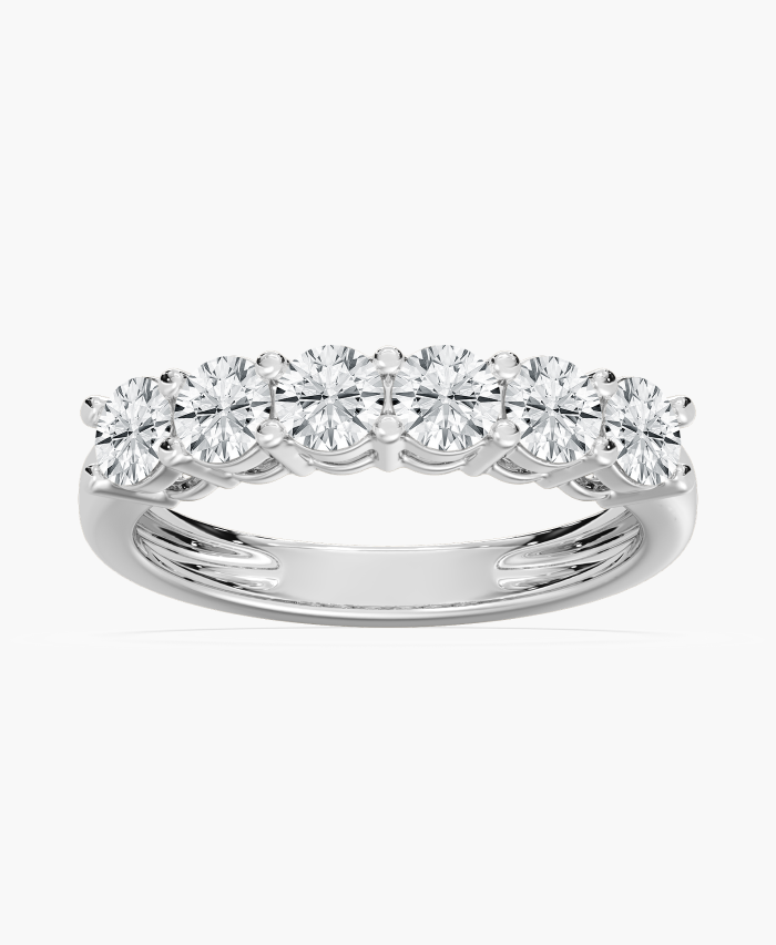Six-Stone Round Band