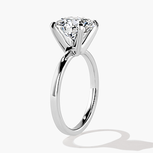 Traditional Solitaire Engagement Ring - Round Cut 2.0ct Lab Grown Diamond (RTS)