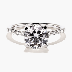 Willow Engagement Ring - Round Cut 2.10ct Lab Grown Diamond (RTS)