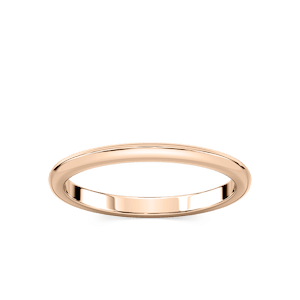 Alma 2.00mm Knife Edge Plain Metal Band