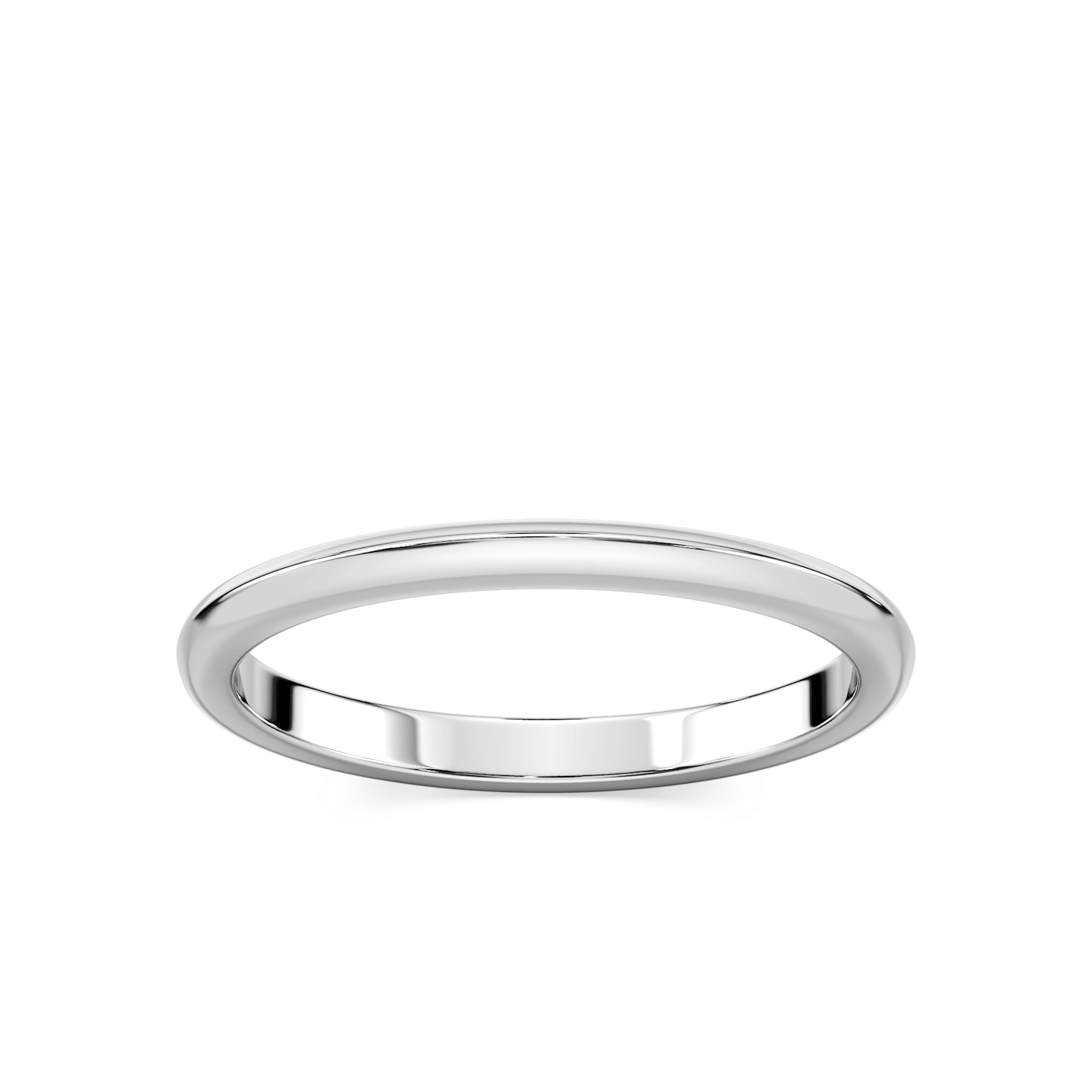 Alma 2.00mm Knife Edge Plain Metal Band