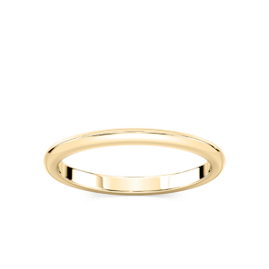 Alma 2.00mm Knife Edge Plain Metal Band