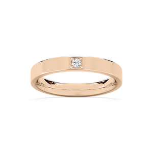 Alyssa Round Lab Grown Diamond Prong Set Stackable Band