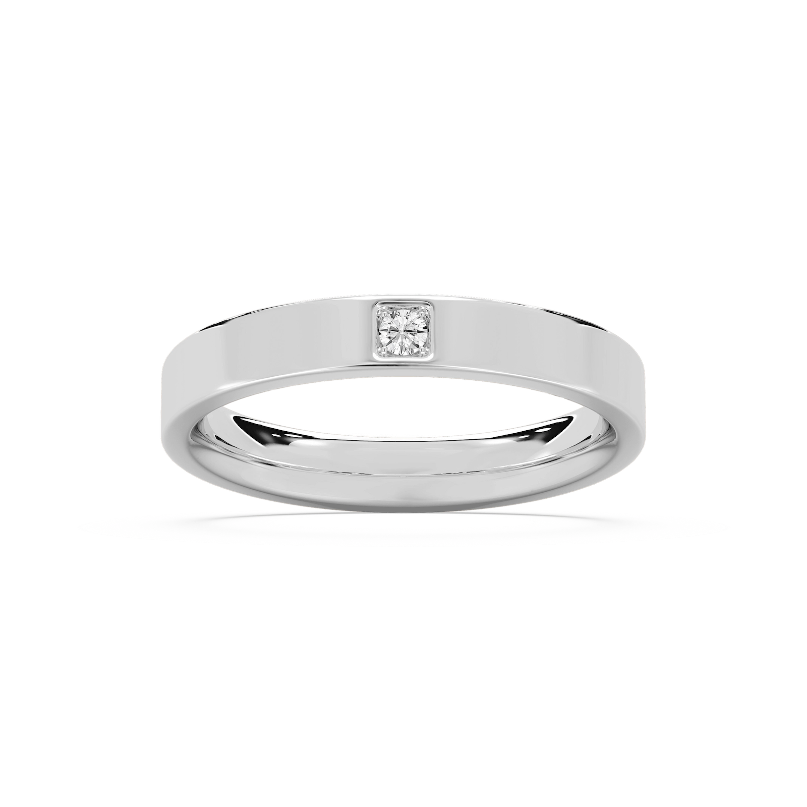 Alyssa Stackable Band in Rose Gold