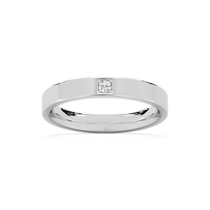 Alyssa Round Lab Grown Diamond Prong Set Stackable Band