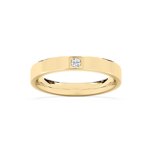 Alyssa Round Lab Grown Diamond Prong Set Stackable Band