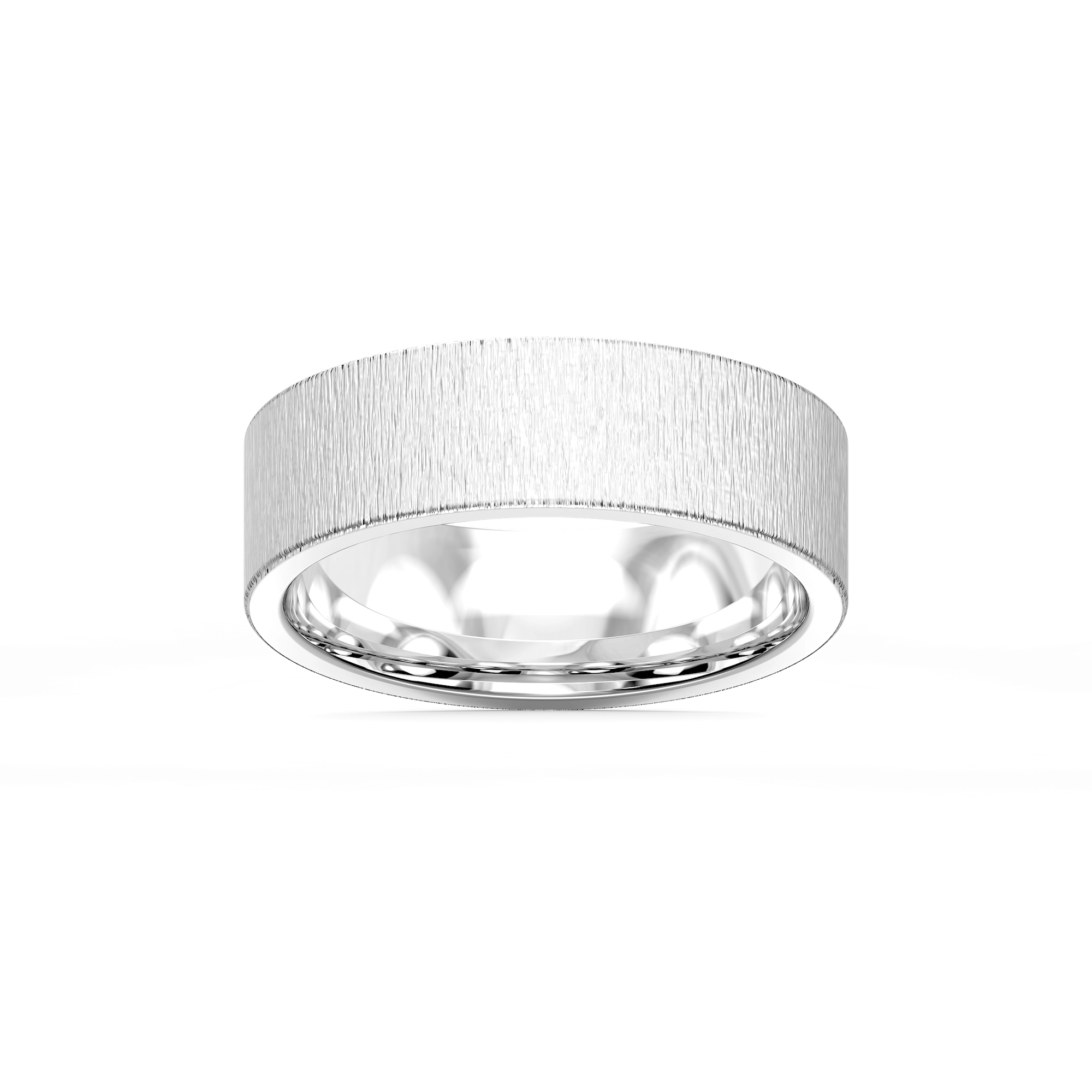 Aspen 6.00mm Flat Plain Metal Band