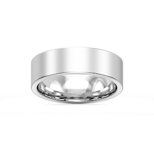 Aspen 6.00mm Flat Plain Metal Band