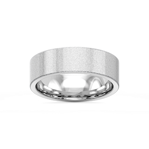 Aspen 6.00mm Flat Plain Metal Band